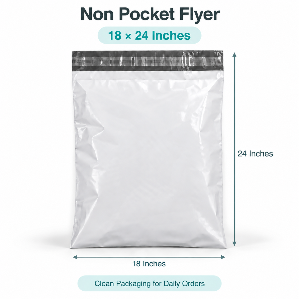 Non-Pocket Flyer 18x24 Inches (Pack of 100)