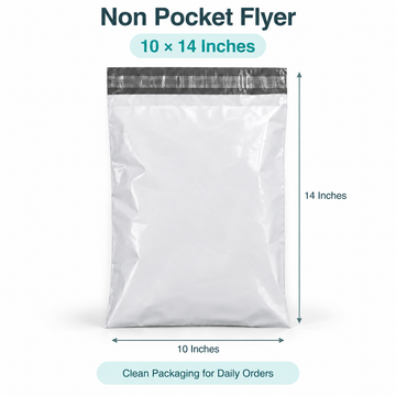Non-Pocket Flyer 10x14 Inches (Pack of 100)