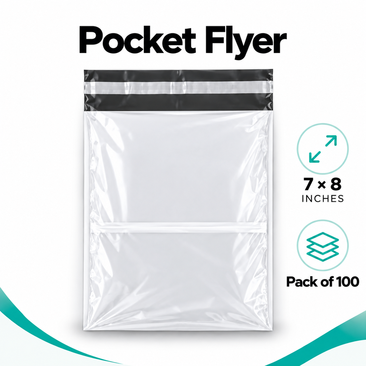 Pocket Flyer 7x8 Inches (Pack of 100)