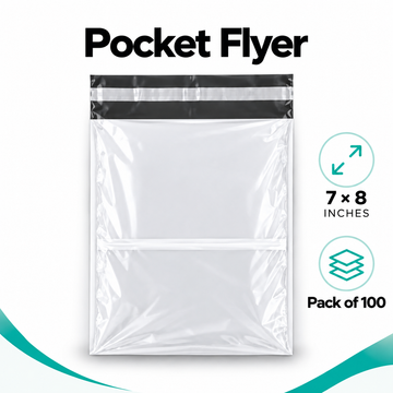 Pocket Flyer 7x8 Inches (Pack of 100)