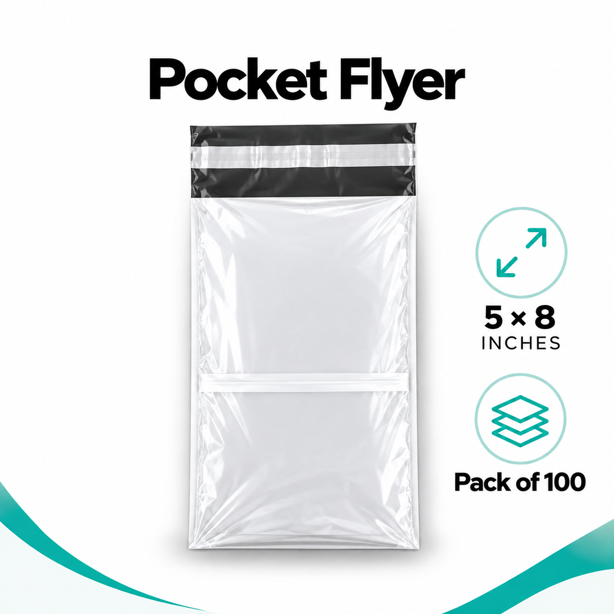 Pocket Flyer 5x8 Inches (Pack of 100)