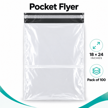 Pocket Flyer 18x24 Inches (Pack of 100)