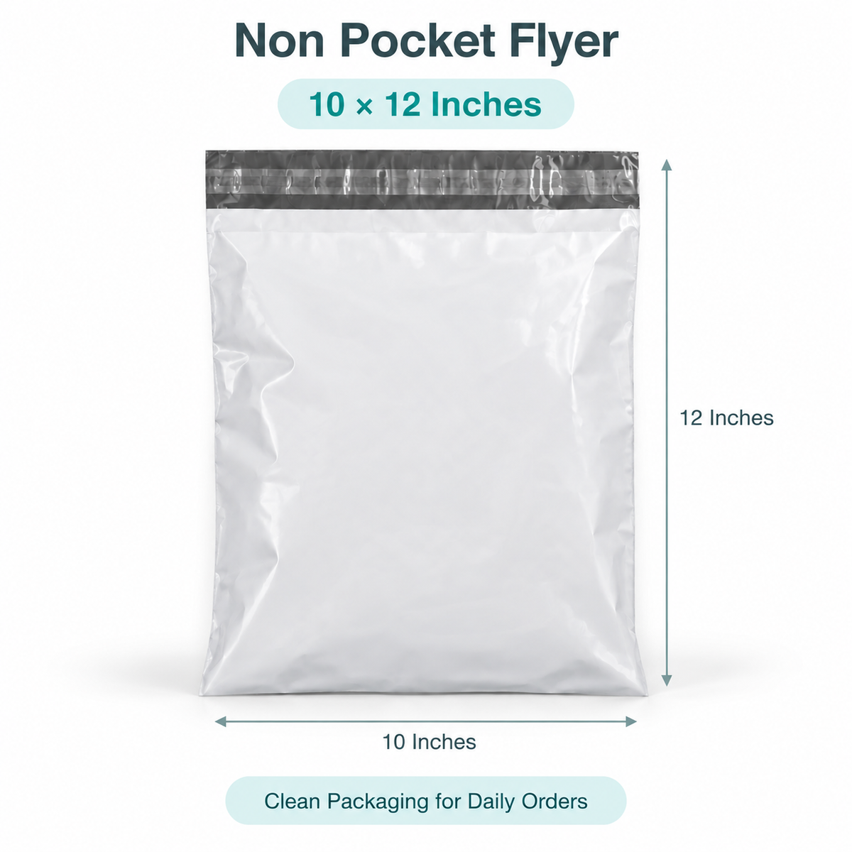 Non-Pocket Flyer 10x12 Inches (Pack of 100)