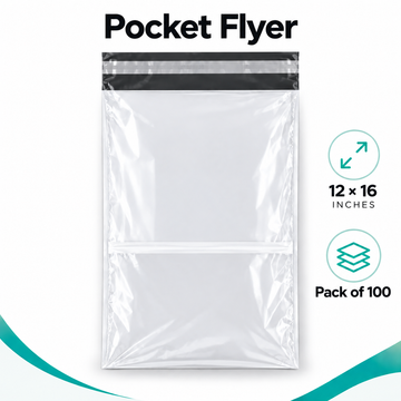 Pocket Flyer 12x16 Inches (Pack of 100)